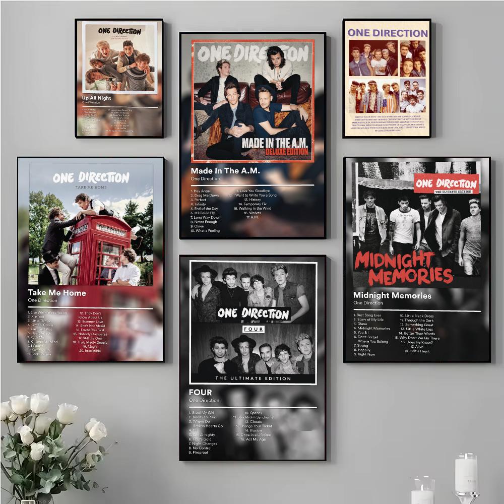 Home Office Icon - Poster Iconico della Band Maschile O-One