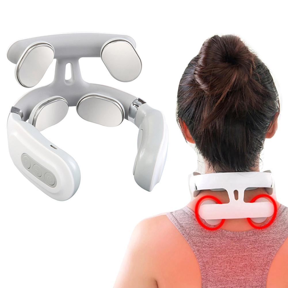 Home Office Head - Massaggiatore Portatile a Vibrazione con 4