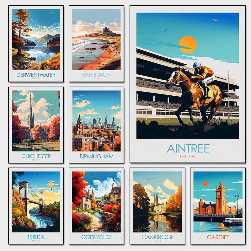 Home Office Of London - Paesaggio urbano britannico Wall Art Stampa