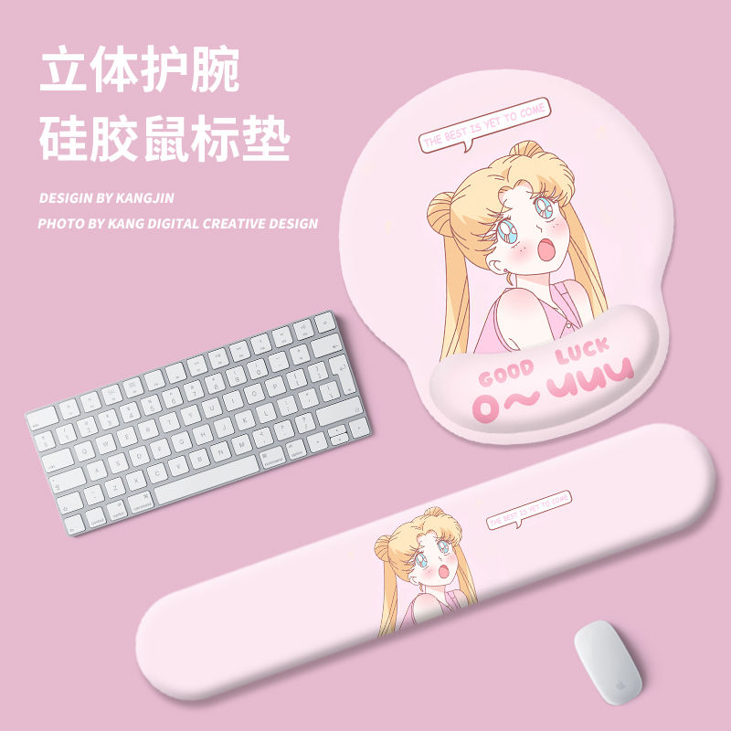 Wrist Rest Pad - Sailor Moon Office Mouse Pad Simpatico