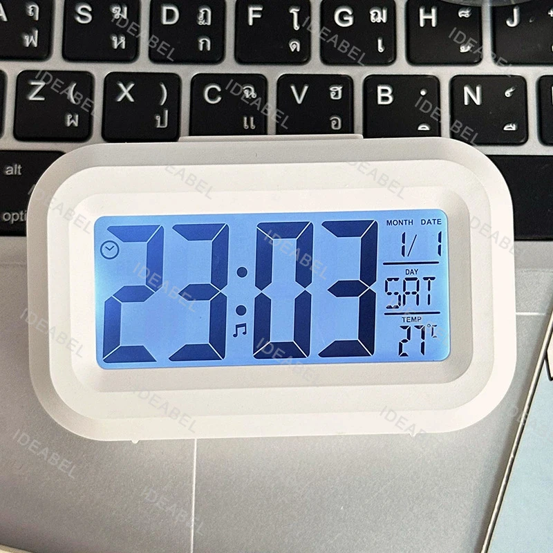 Led Desk Clock - Orologio da Tavolo Digitale LED con