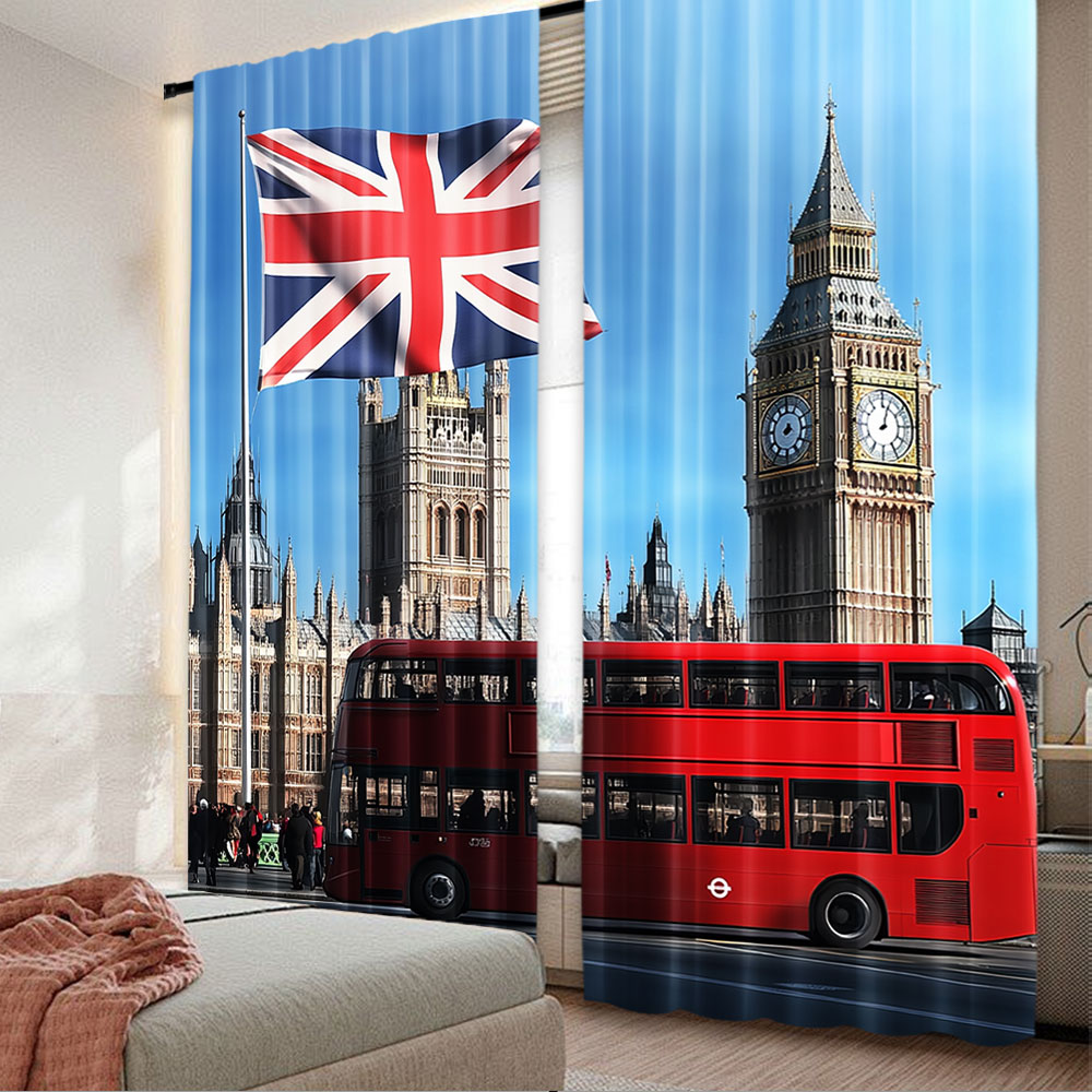 Home Office Of London - 2 pezzi Big Ben London Street