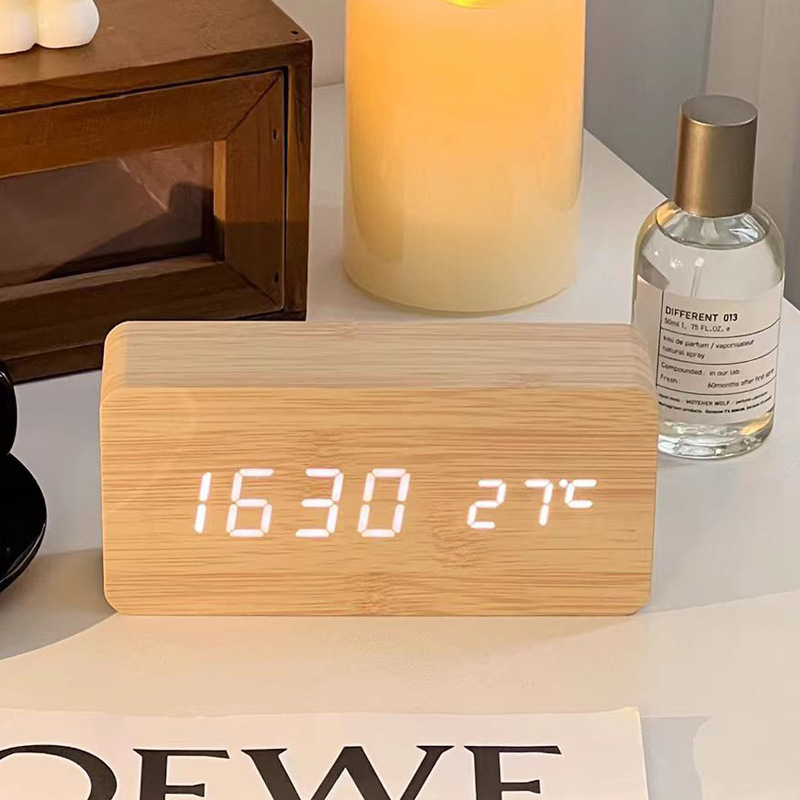 Led Desk Clock - Sveglia digitale Orologio da tavolo a