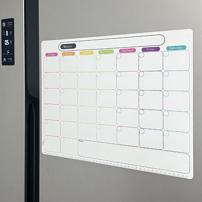 Magnetic Calendar Board - Offerta Speciale: Lavagna Magnetica per Frigorifero,