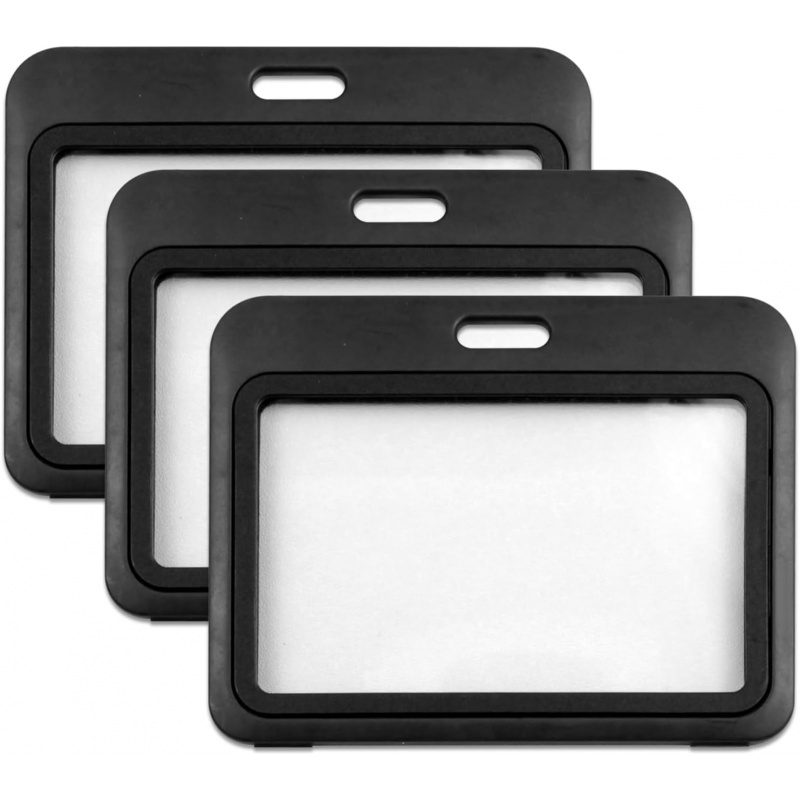 Home Office Login - Confezione da 3 porta badge identificativi