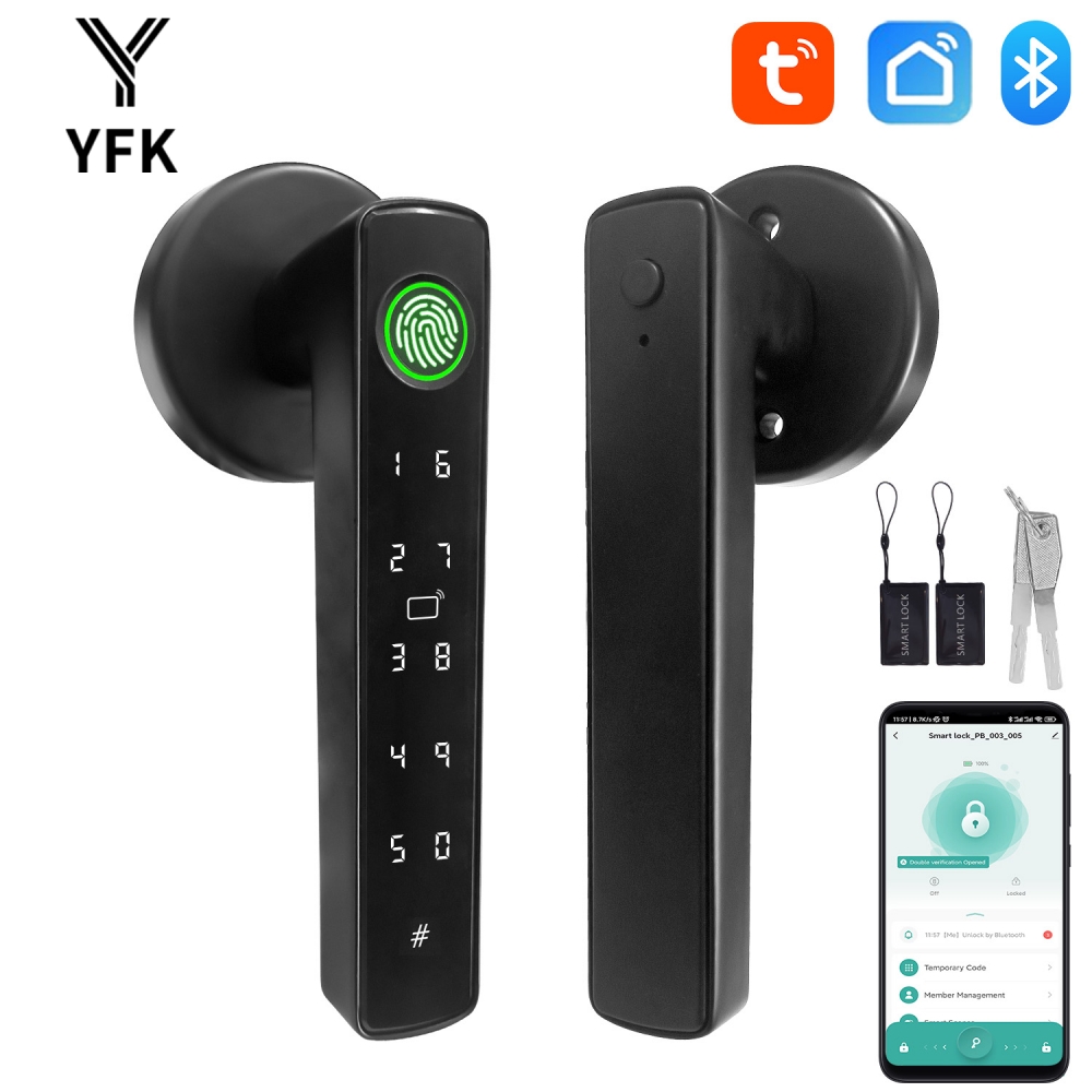 Home Office Login - Serratura Intelligente YFK Tuya 5-in-1 con
