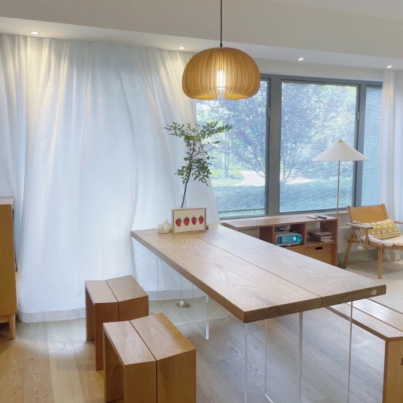 Tavolo Flottante in Legno Mass - Home Office Studio recensione e prezzo