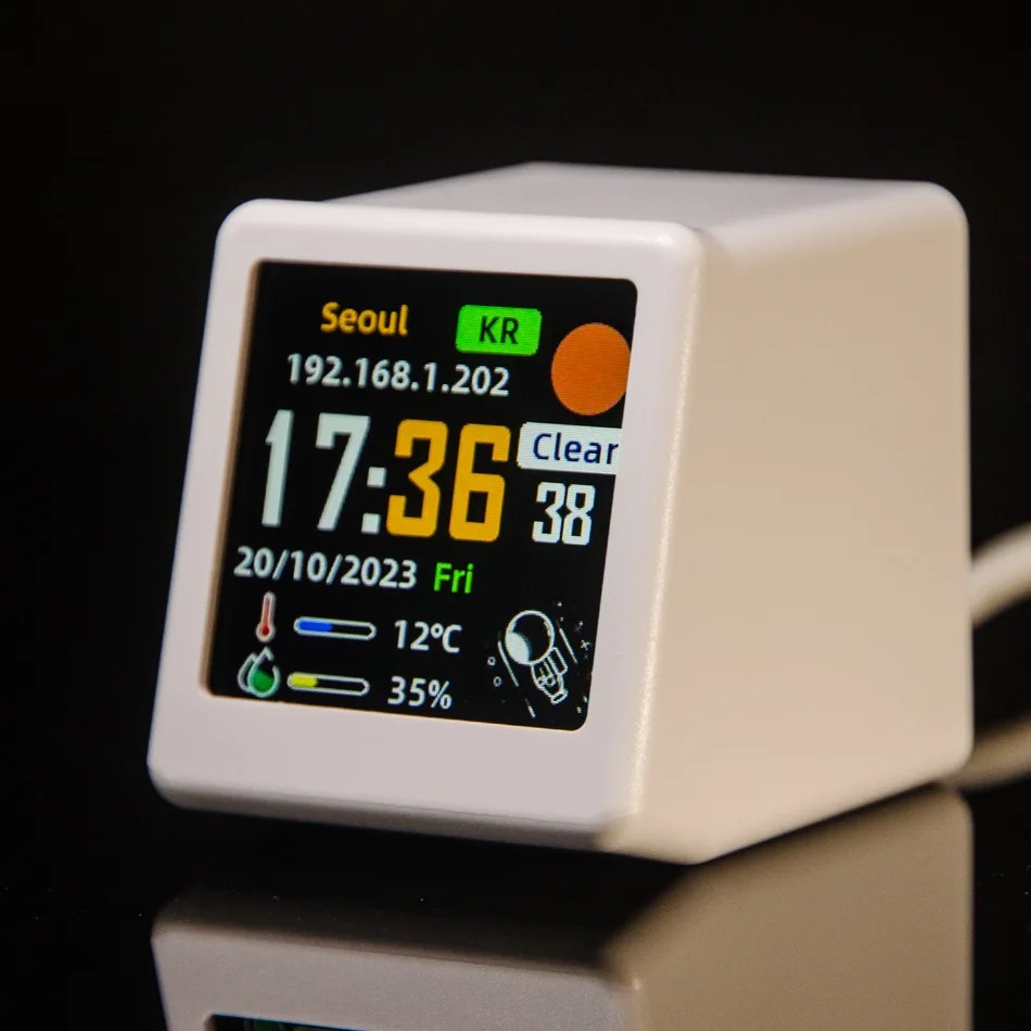 Stazione Meteo Smart WiFi con  - Led Desk Clock recensione e prezzo