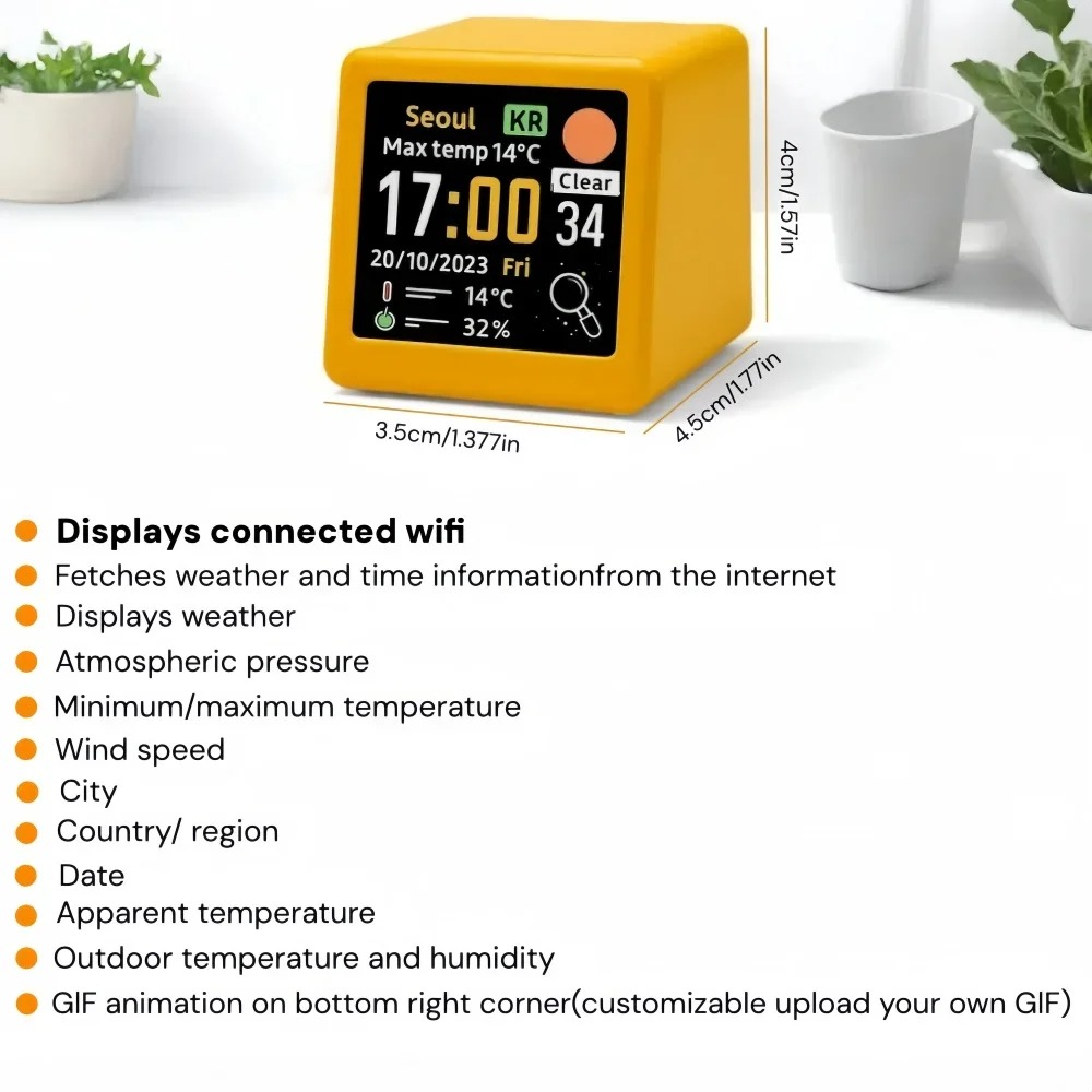 Stazione Meteo Smart WiFi con  - Led Desk Clock recensione e prezzo