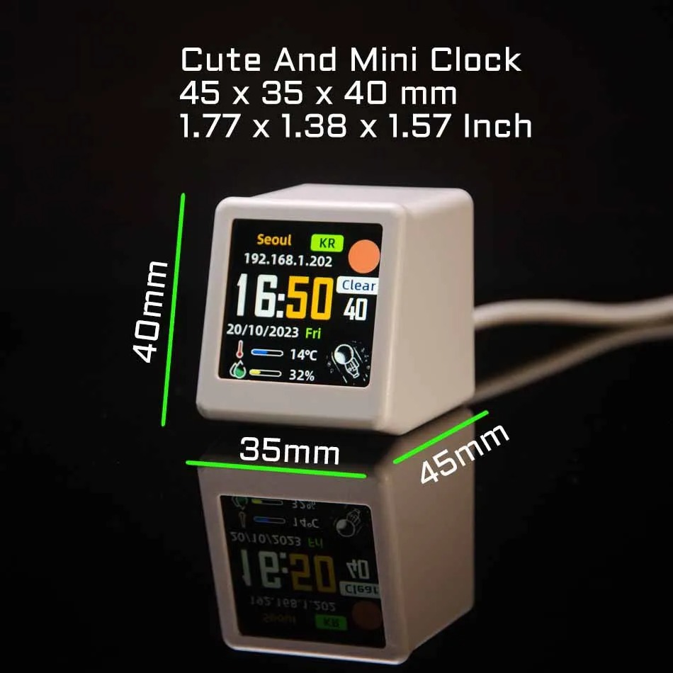 Stazione Meteo Smart WiFi con  - Led Desk Clock recensione e prezzo