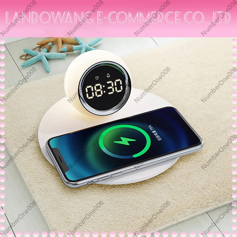Lampada da Notte con Caricator - Led Desk Clock recensione e prezzo