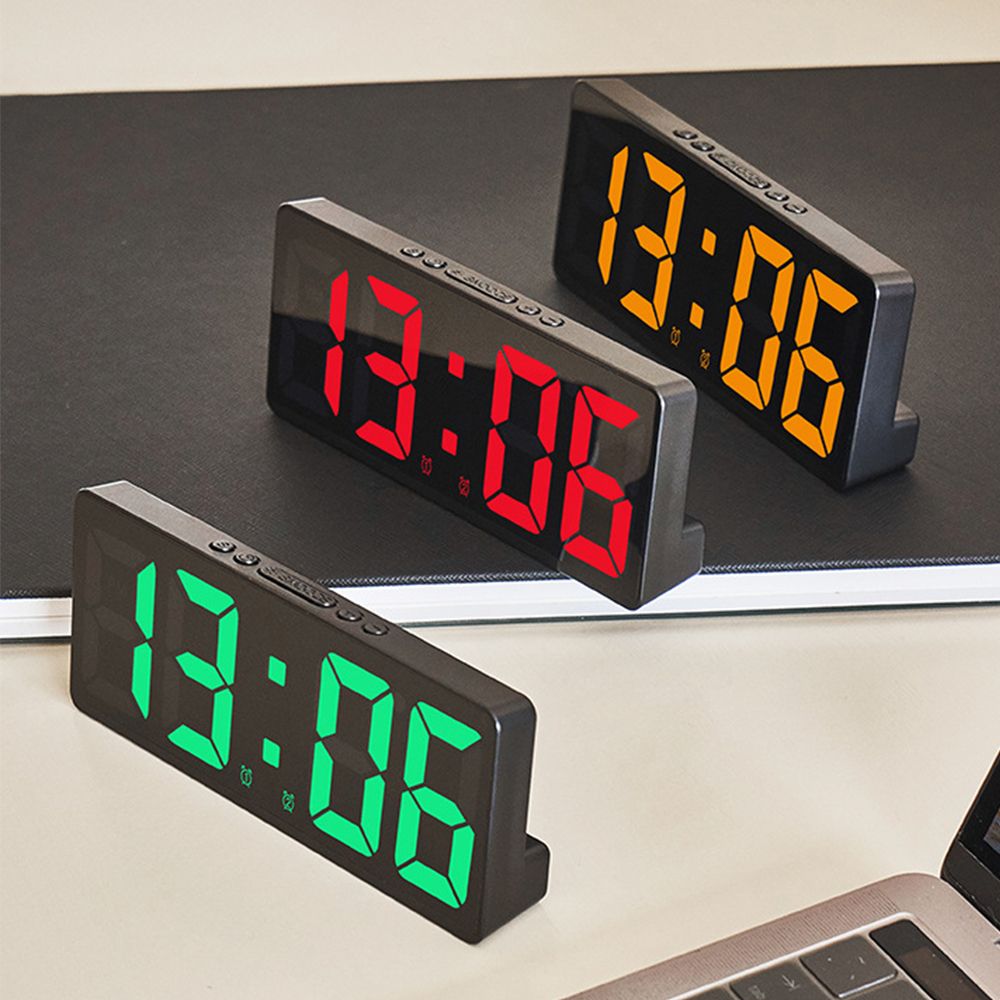 Controllo vocale sveglia digit - Led Desk Clock recensione e prezzo
