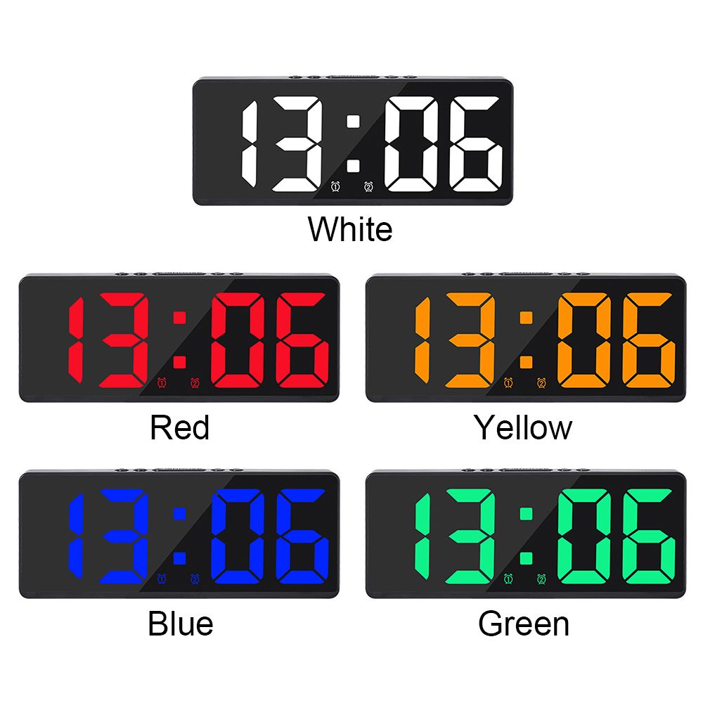 Controllo vocale sveglia digit - Led Desk Clock recensione e prezzo