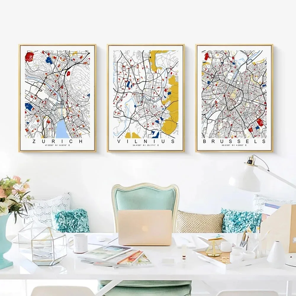 Poster Mappamondo Senza Cornic - Home Office Of London recensione e prezzo