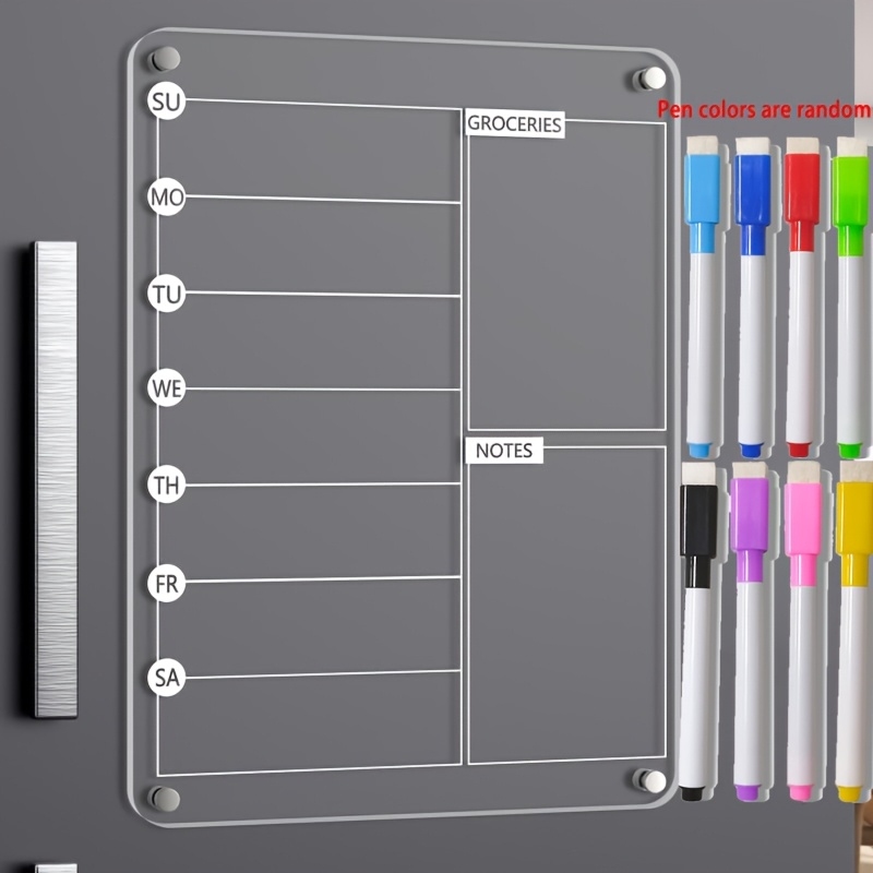 Lavagna magnetica in acrilico  - Magnetic Calendar Board recensione e prezzo