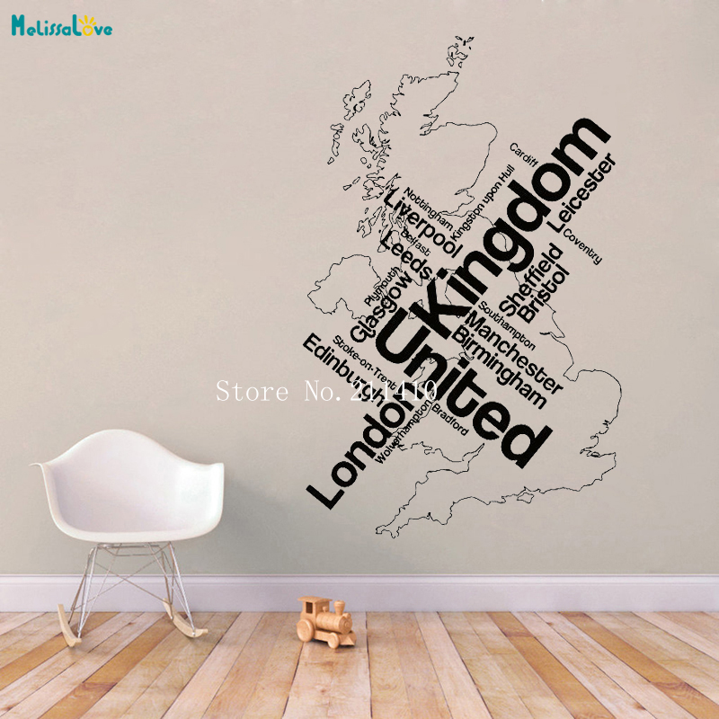 Adesivo murale mappa londra re - Home Office Of London recensione e prezzo