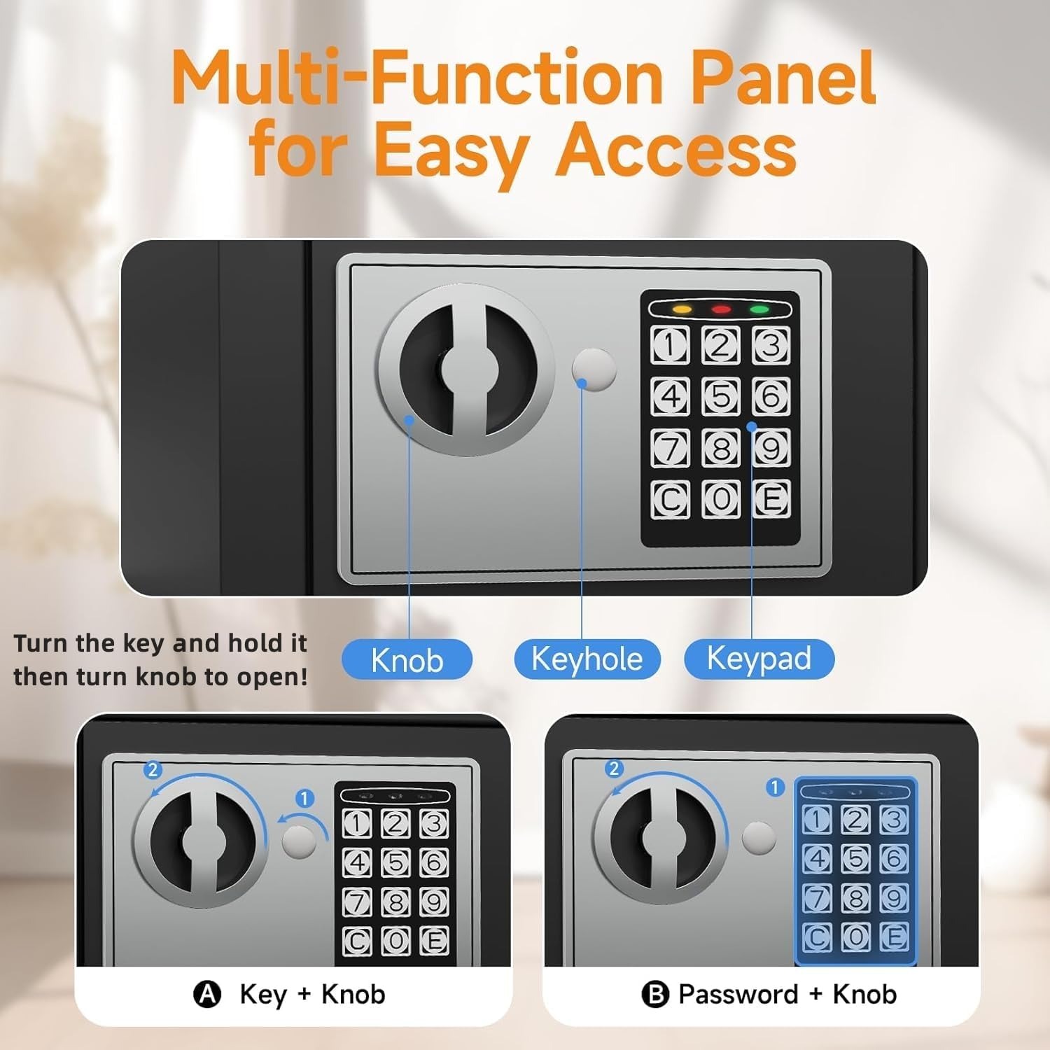 Cassaforte Elettronica 2026 NU - Home Office Login recensione e prezzo