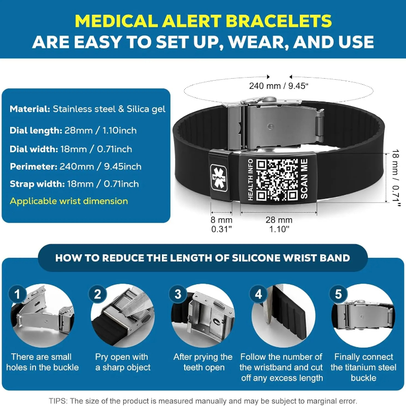 Codice QR Braccialetti identif - Home Office Login recensione e prezzo