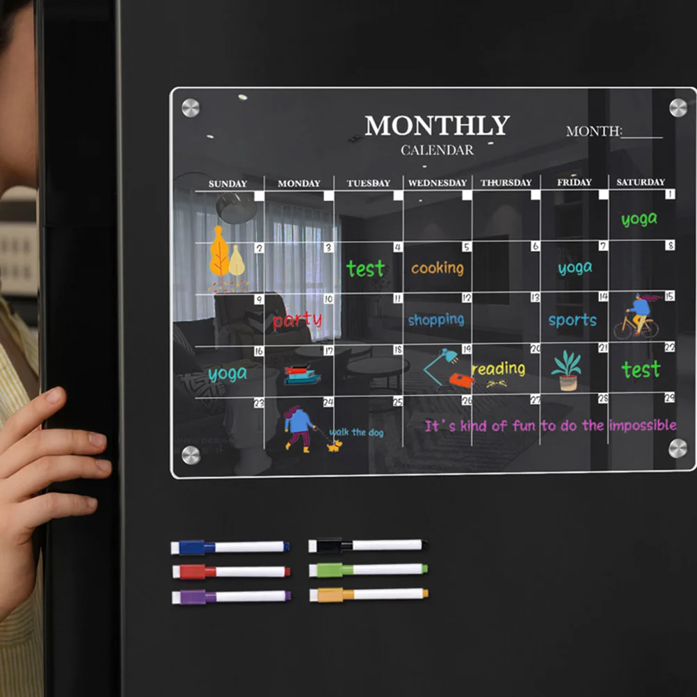 Lavagna magnetica per frigorif - Magnetic Calendar Board recensione e prezzo