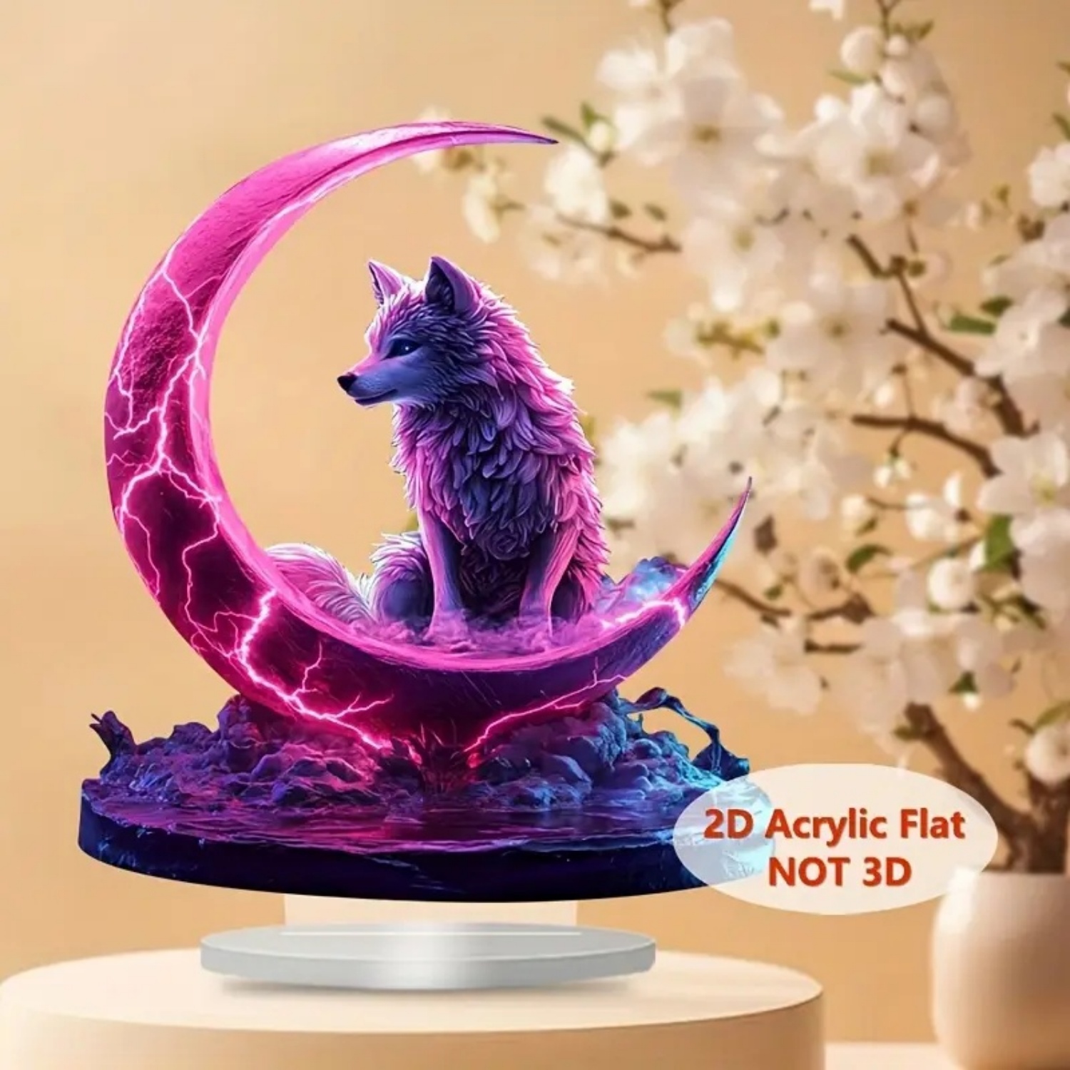 Statua di lupo fiamma, statuet - Home Office Studio recensione e prezzo