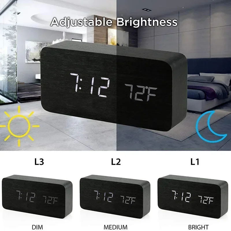 Sveglia digitale Orologio da t - Led Desk Clock recensione e prezzo