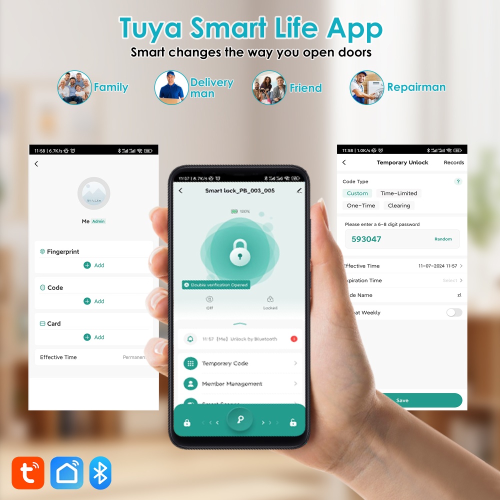Serratura Intelligente YFK Tuy - Home Office Login recensione e prezzo