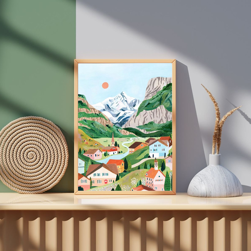 Poster di Viaggio di Positano, - Home Office Of London recensione e prezzo