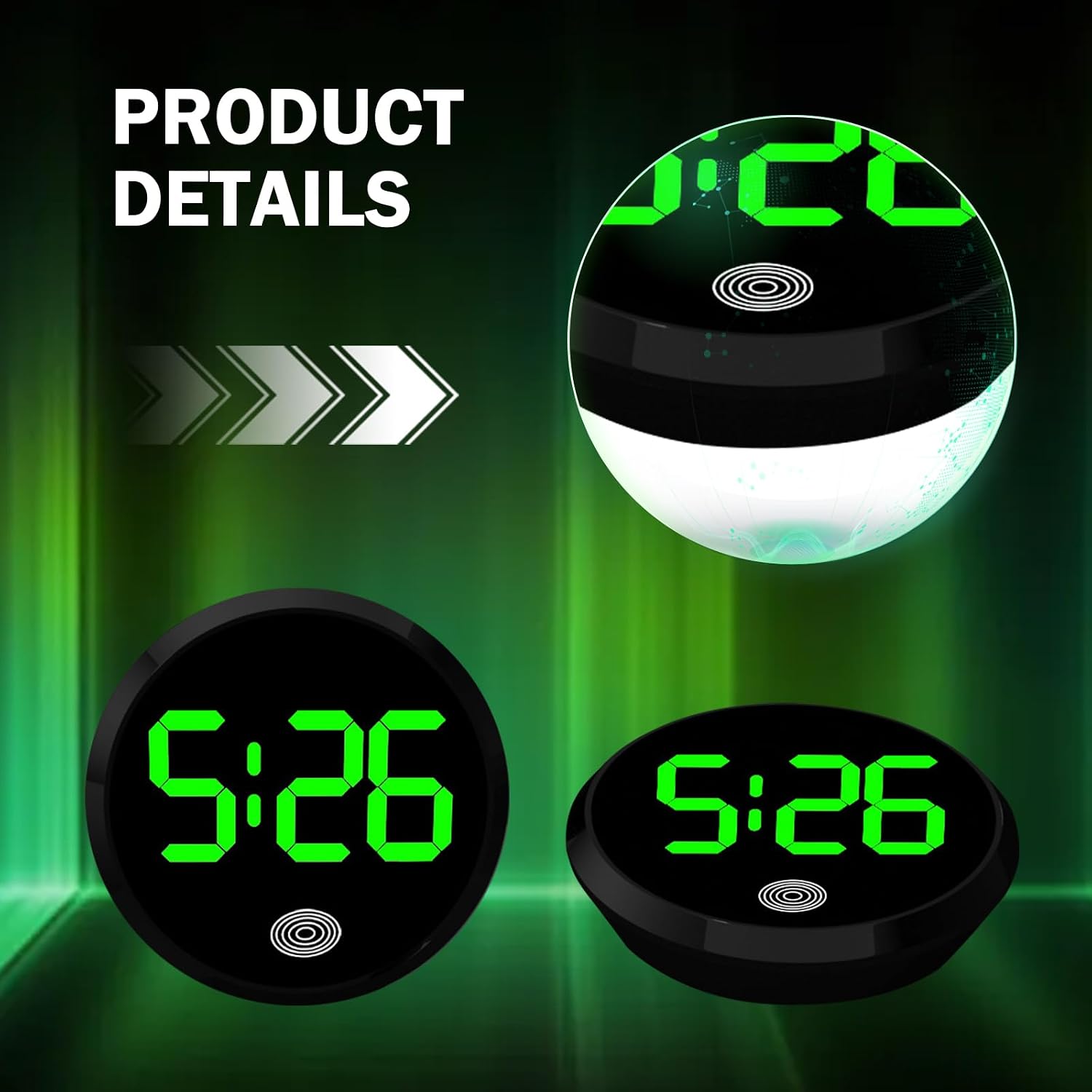 Orologio Digitale Universale p - Led Desk Clock recensione e prezzo